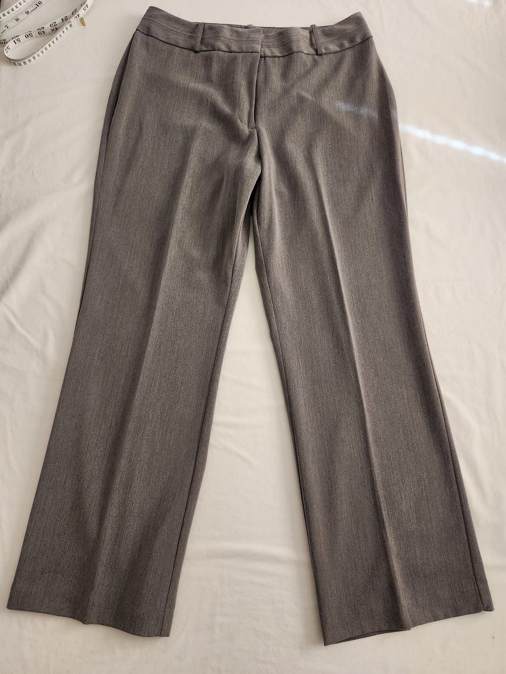 East 5th Women’s Gray Stretch Dress Pants Size 14 Straight Leg